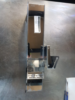 TOBOGÁN INOX RECOGIDA DE PRODUCTO Y CÁPSULAS FAS PERLA - 1